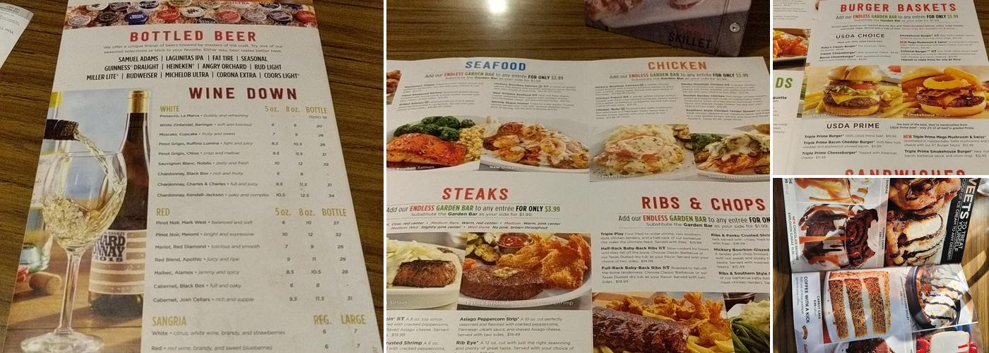 Ruby Tuesday Menu