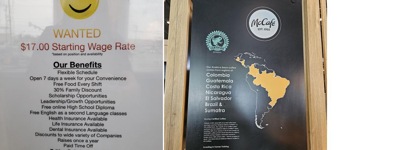 McDonald's Menu