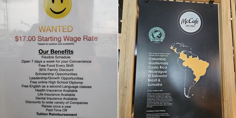 McDonald's Menu