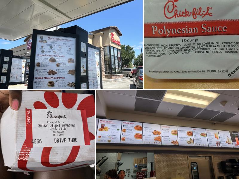 Chick-fil-A Menu