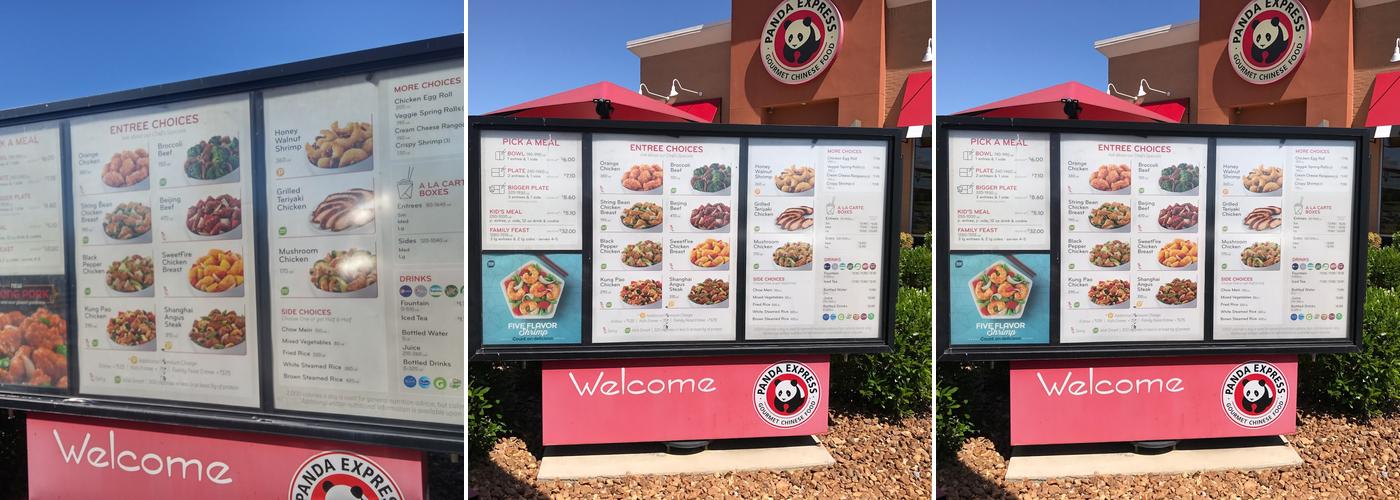 Panda Express Menu