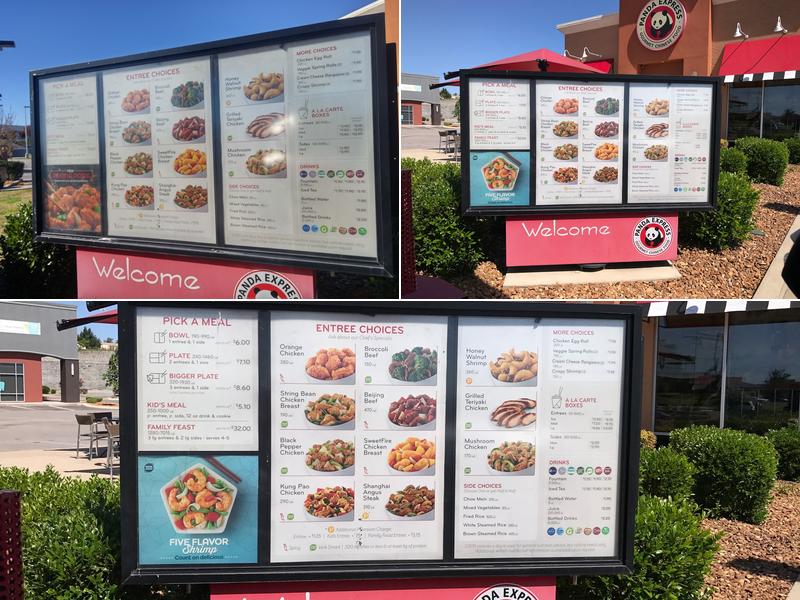 Panda Express Menu