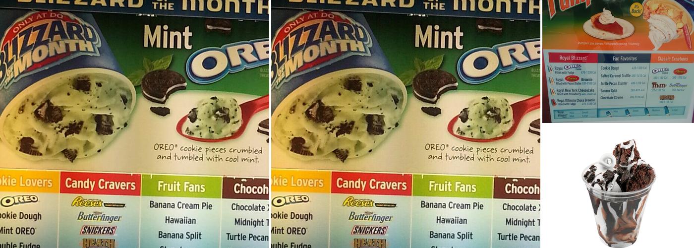 Dairy Queen (Treat) Menu