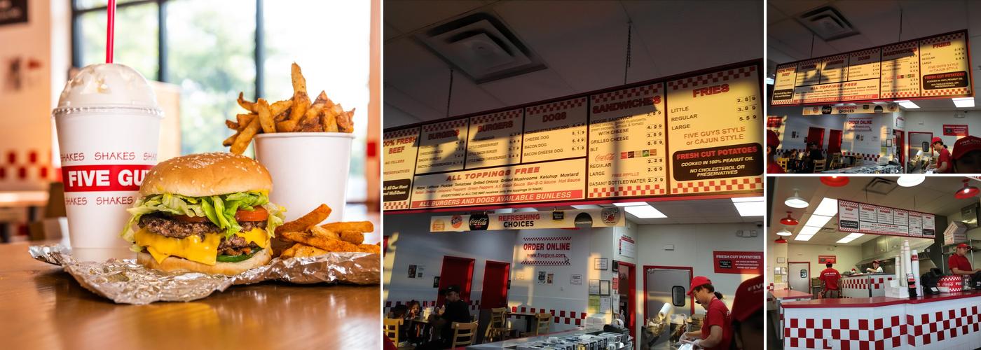 Five Guys Menu