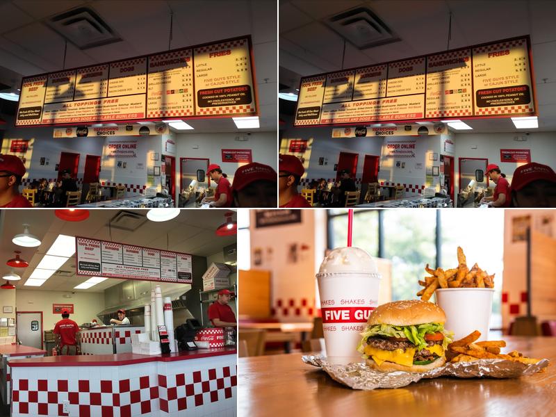 Five Guys Menu