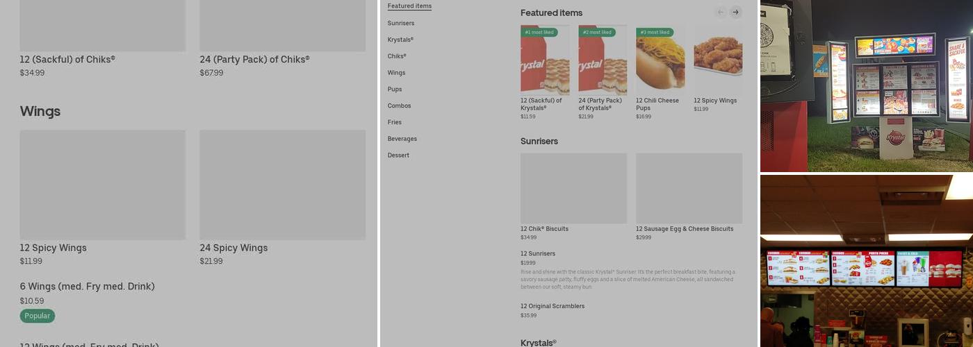 Krystal Menu