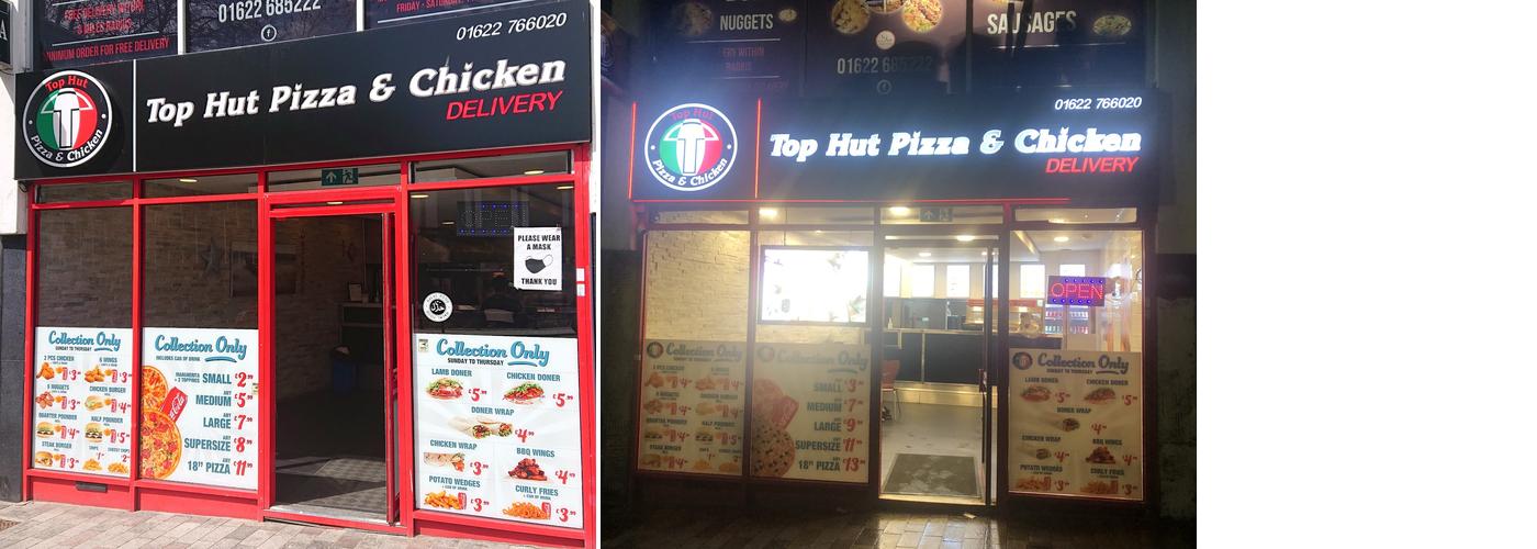 Top Hut Pizza And Chicken Menu