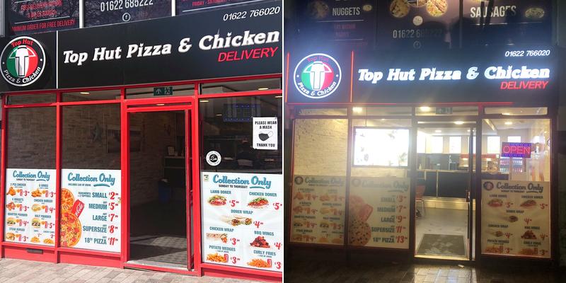 Top Hut Pizza And Chicken Menu