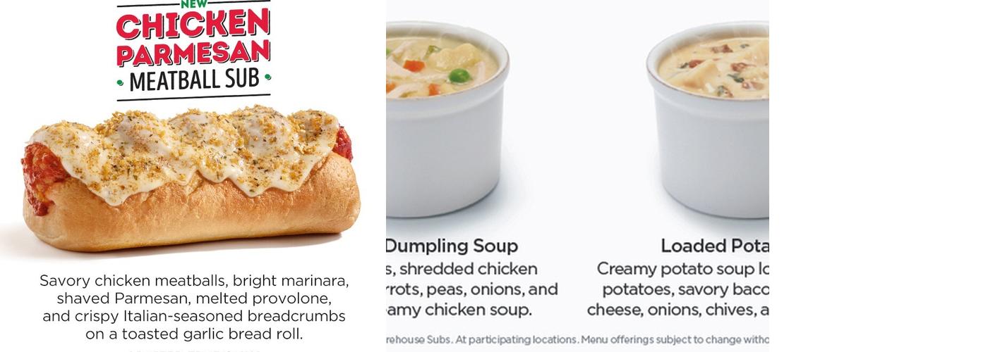 Firehouse Subs Germantown Menu