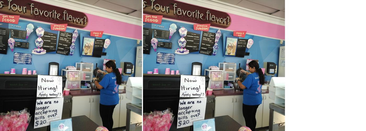 Baskin-Robbins Menu