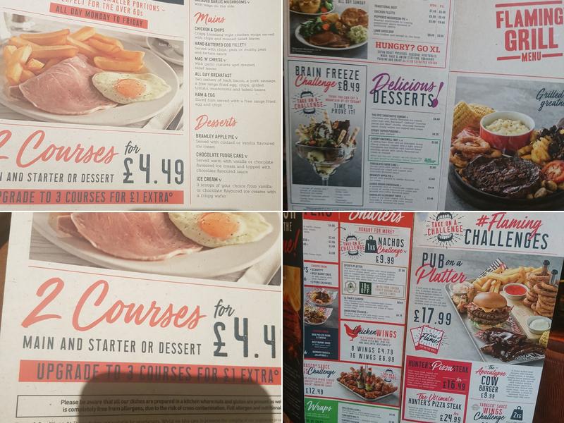 Melrose Inn, Greene King Pub & Carvery Menu