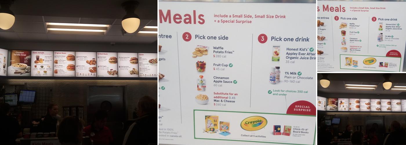 Chick-fil-A Menu