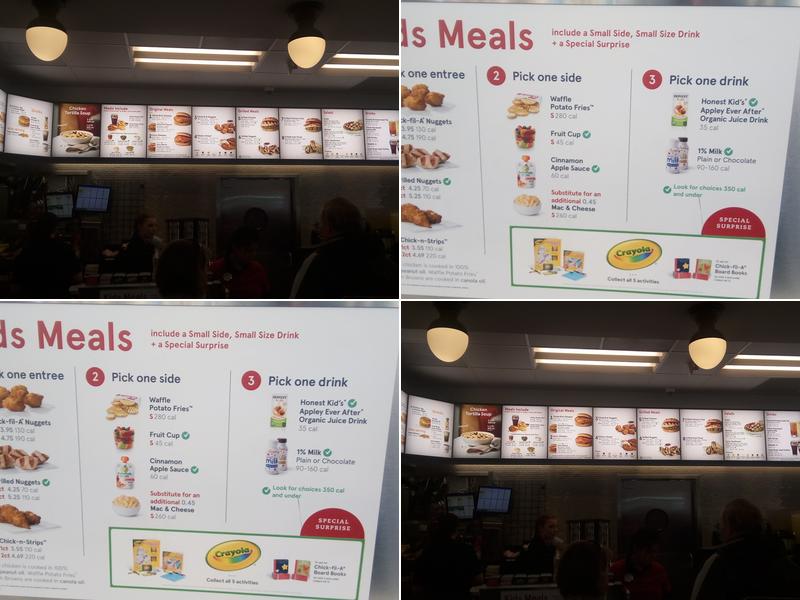 Chick-fil-A Menu