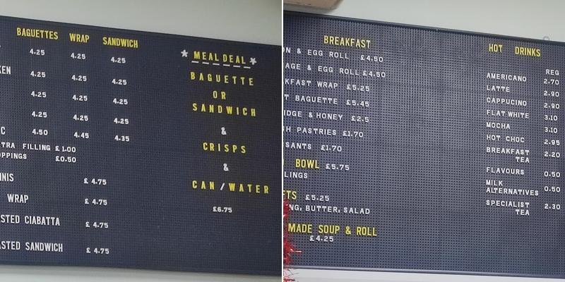 Lunch - Deliciously handmade Menu