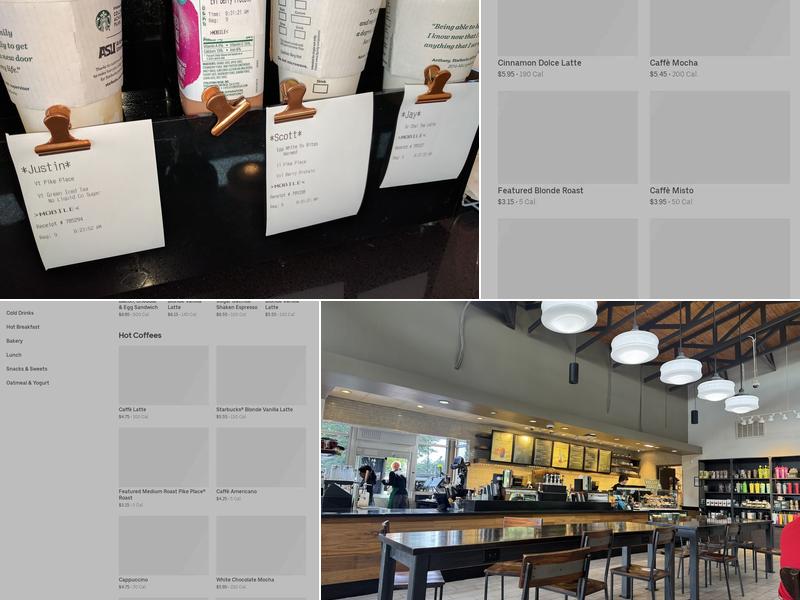 Starbucks Menu