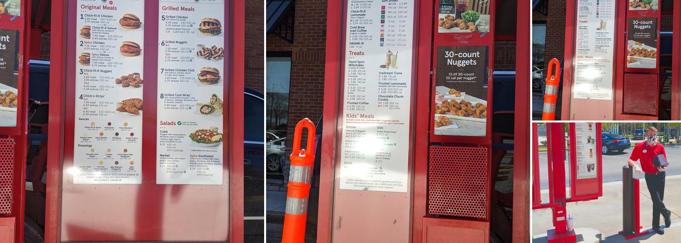 Chick-fil-A Menu