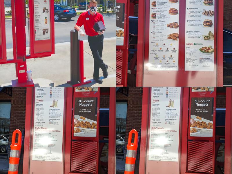 Chick-fil-A Menu