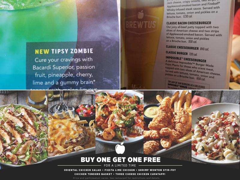 Applebee's Grill + Bar Menu