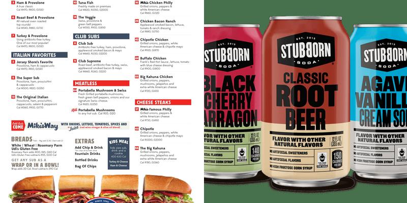 Jersey Mike's Subs Menu