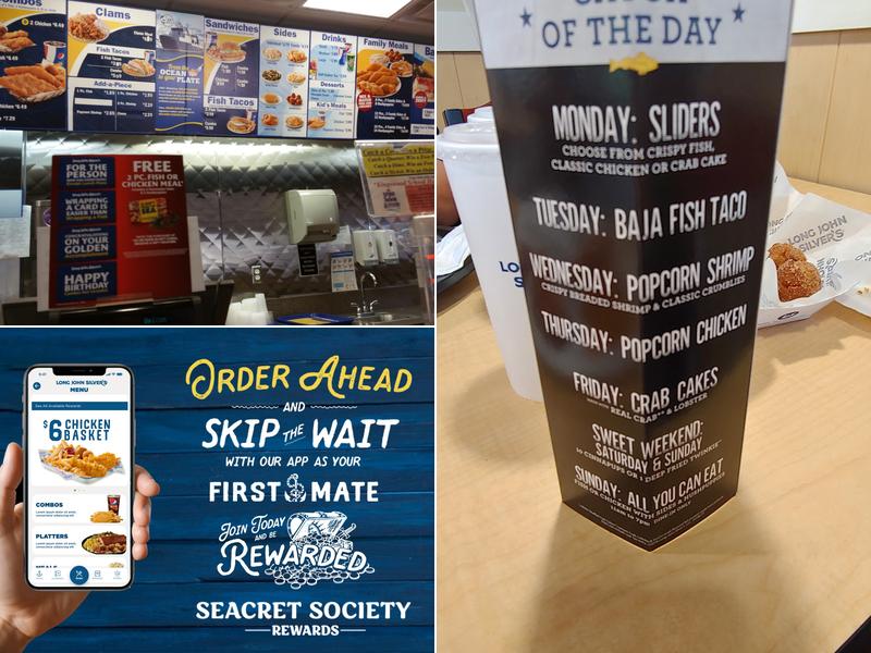 Long John Silver's Menu