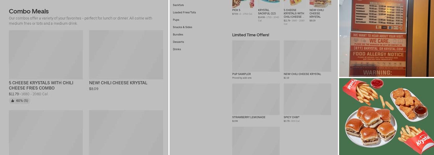 Krystal Menu