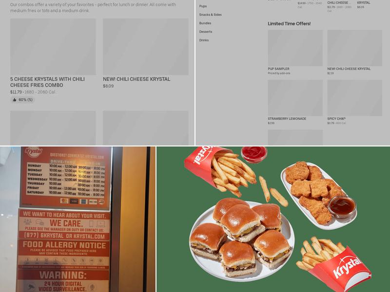 Krystal Menu