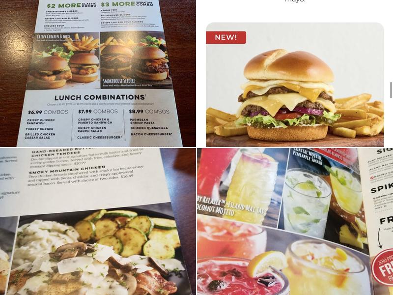 Ruby Tuesday Menu