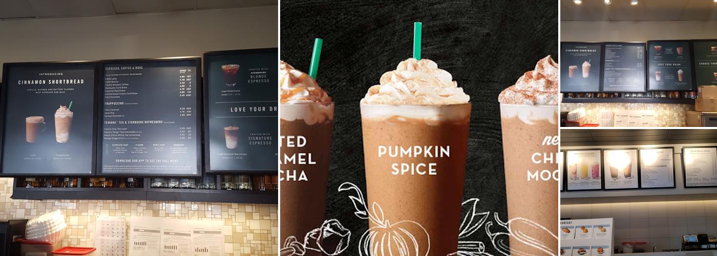 Starbucks Menu