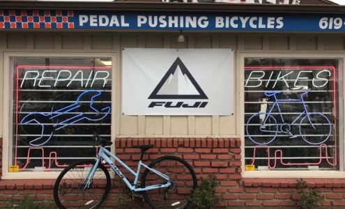 Pedal Pushing Bicycle Shop