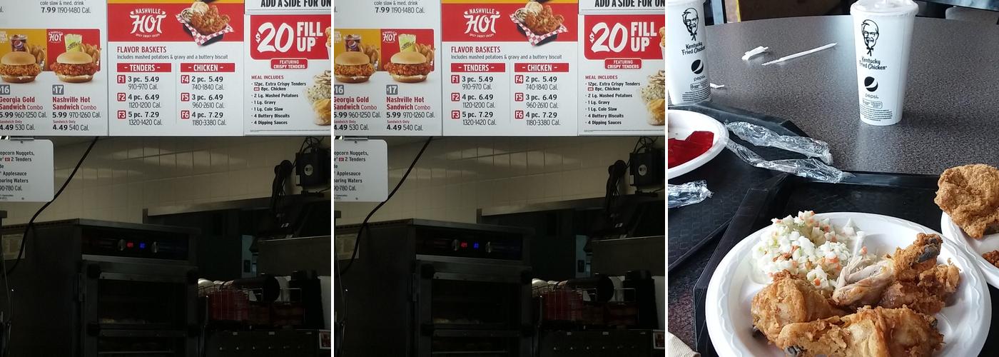 KFC Menu