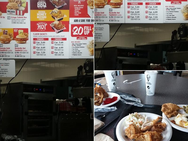 KFC Menu