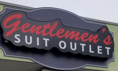 Gentlemen's suit outlet