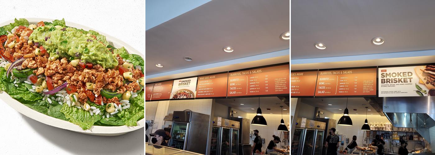 Chipotle Mexican Grill Menu