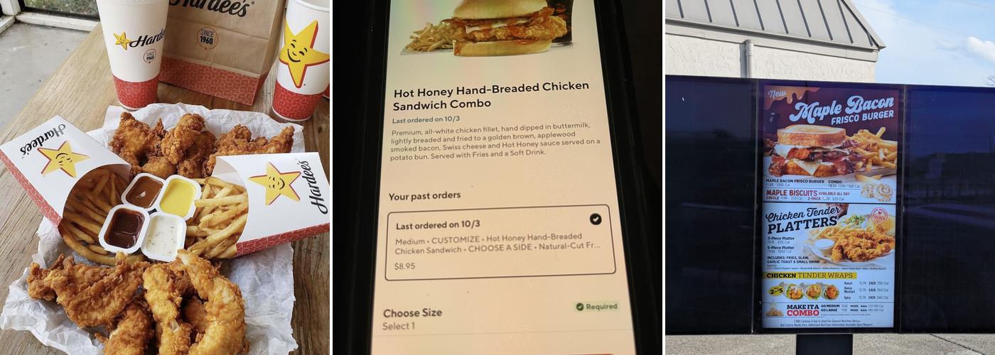 Hardee's Menu