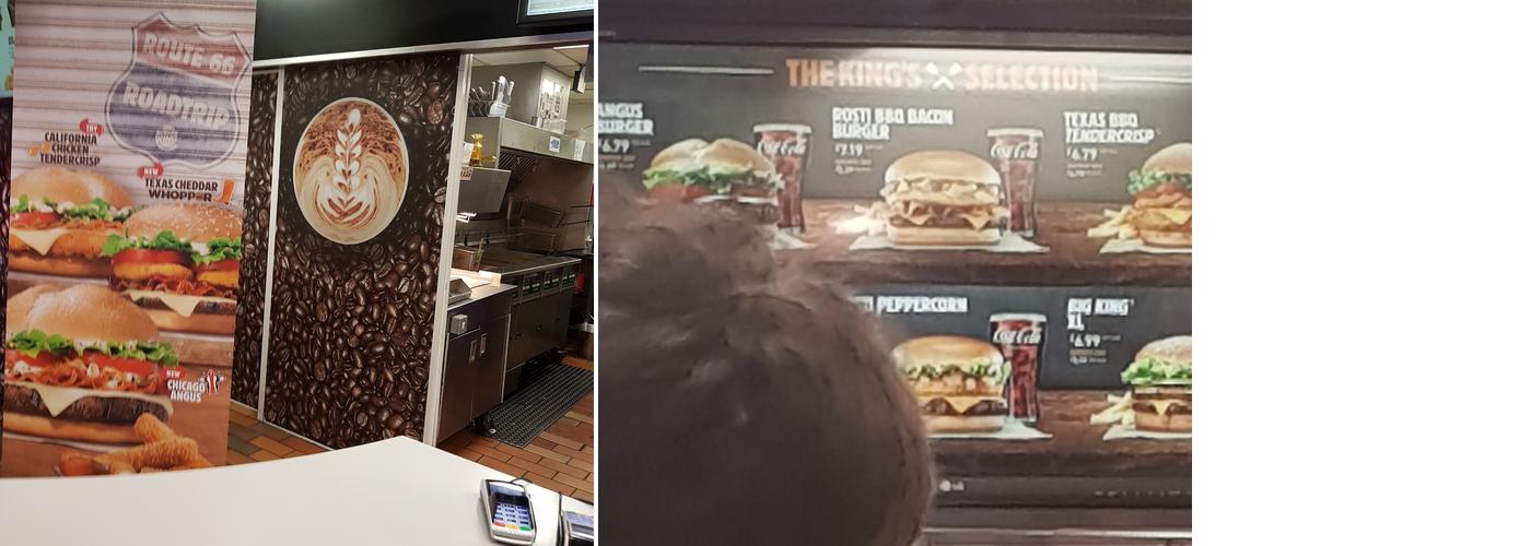 Burger King Menu