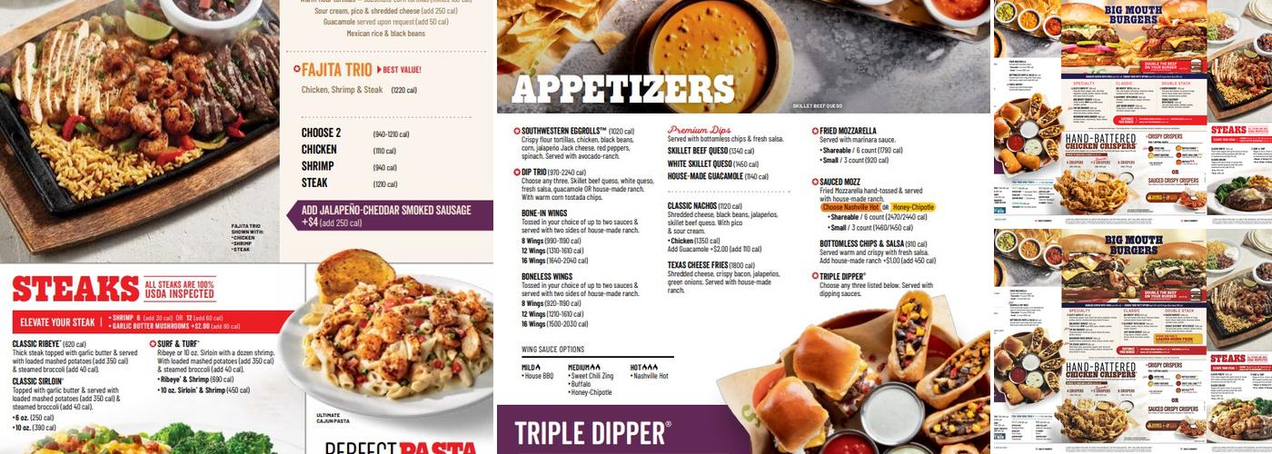Chili's Grill & Bar Menu