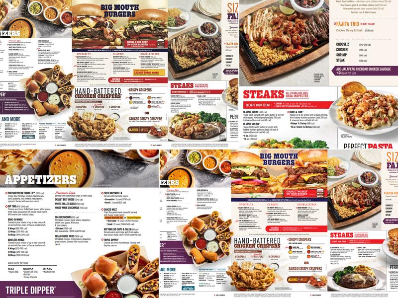 Chili's Grill & Bar Menu