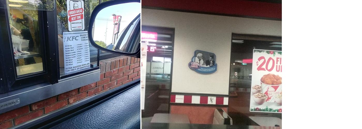KFC Menu