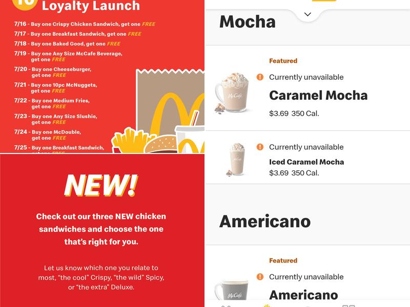 McDonald's Menu