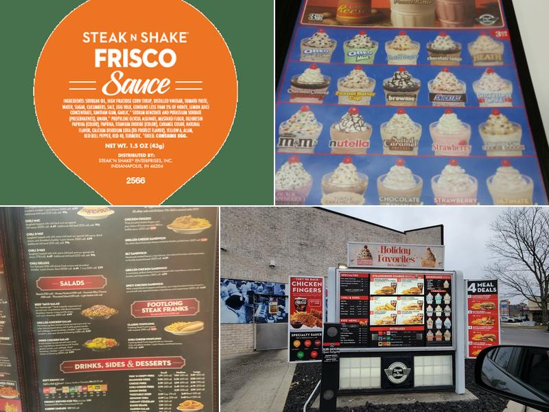Steak 'n Shake Menu