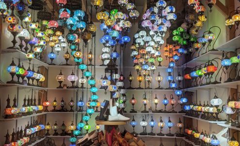 The Pink Giraffe Of Santa Fe