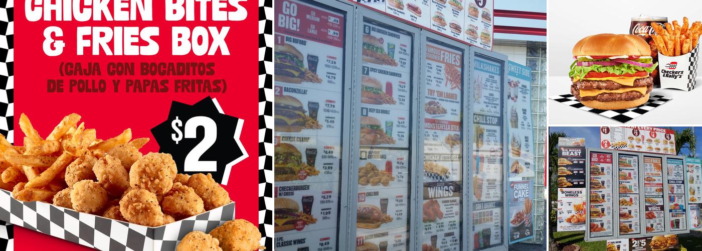 Checkers Menu