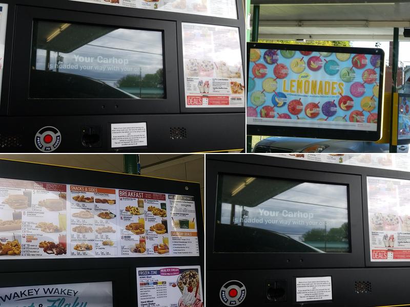 Sonic Drive-In Menu