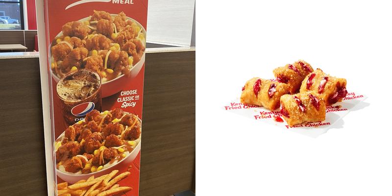 KFC Menu