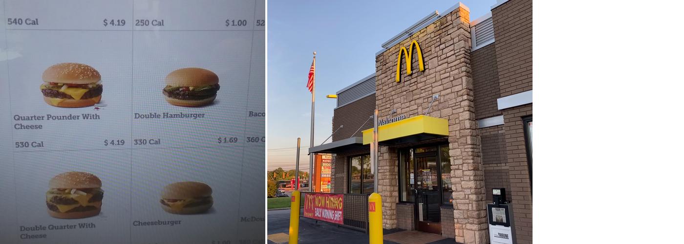 McDonald's Menu