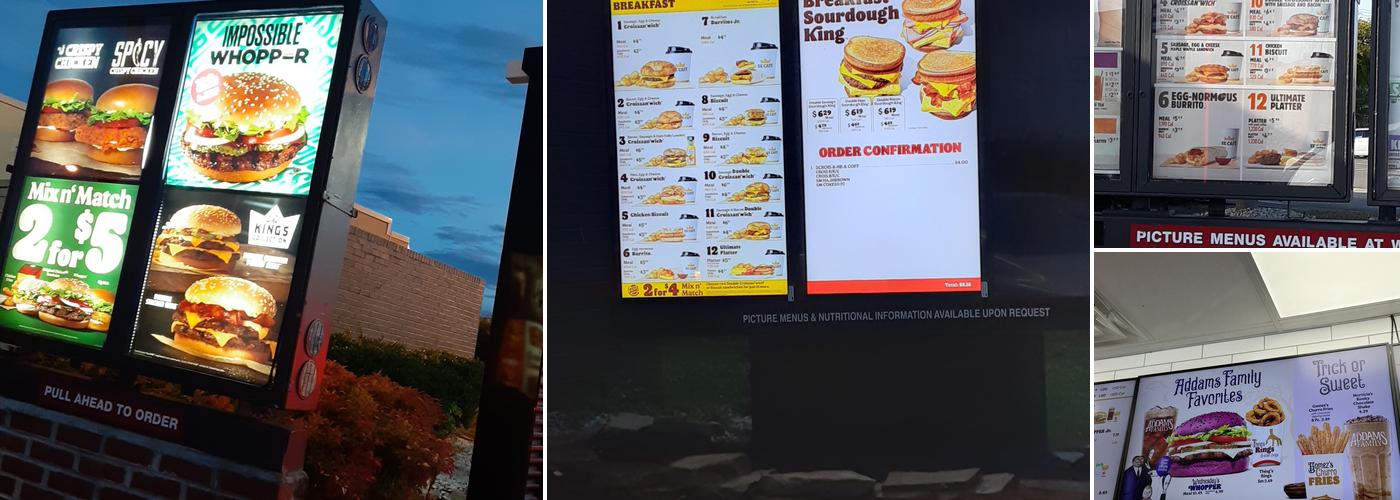 Burger King Menu