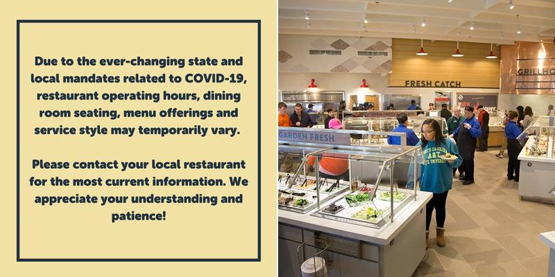 Golden Corral Buffet & Grill Menu