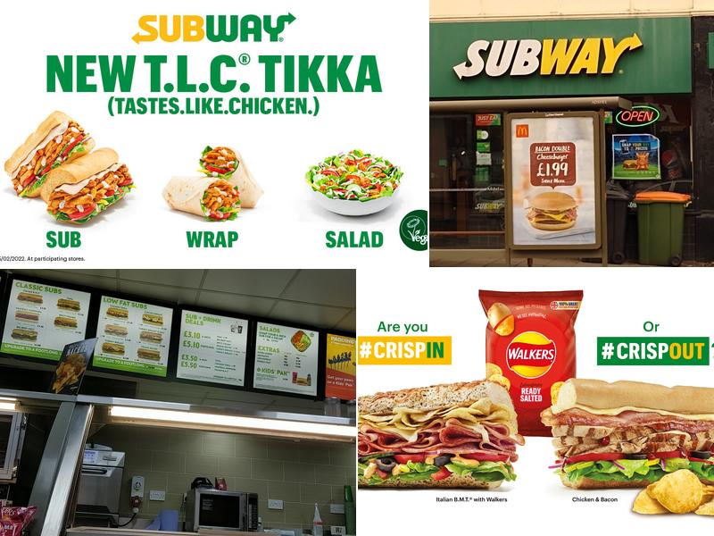 Subway Menu