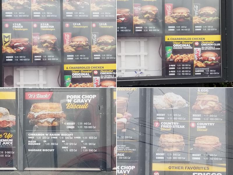 Hardee’s Menu