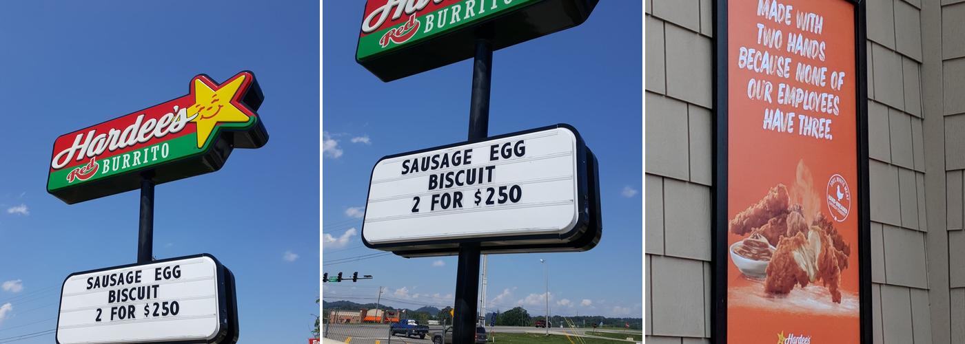Hardee's Menu